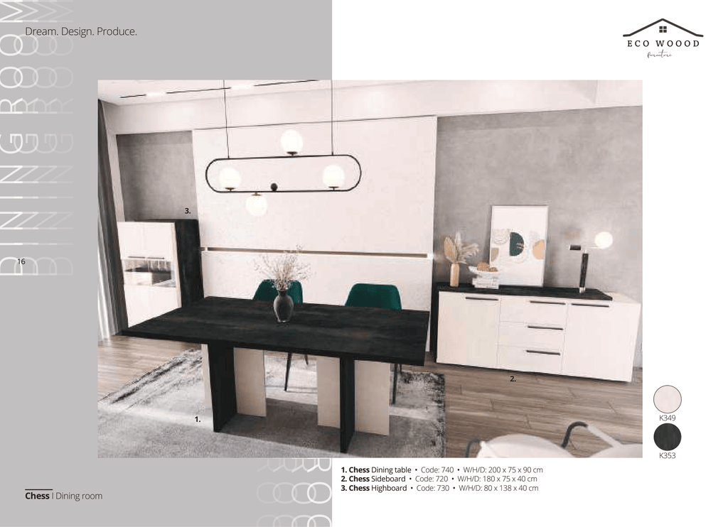 Chess Dining Room Collection