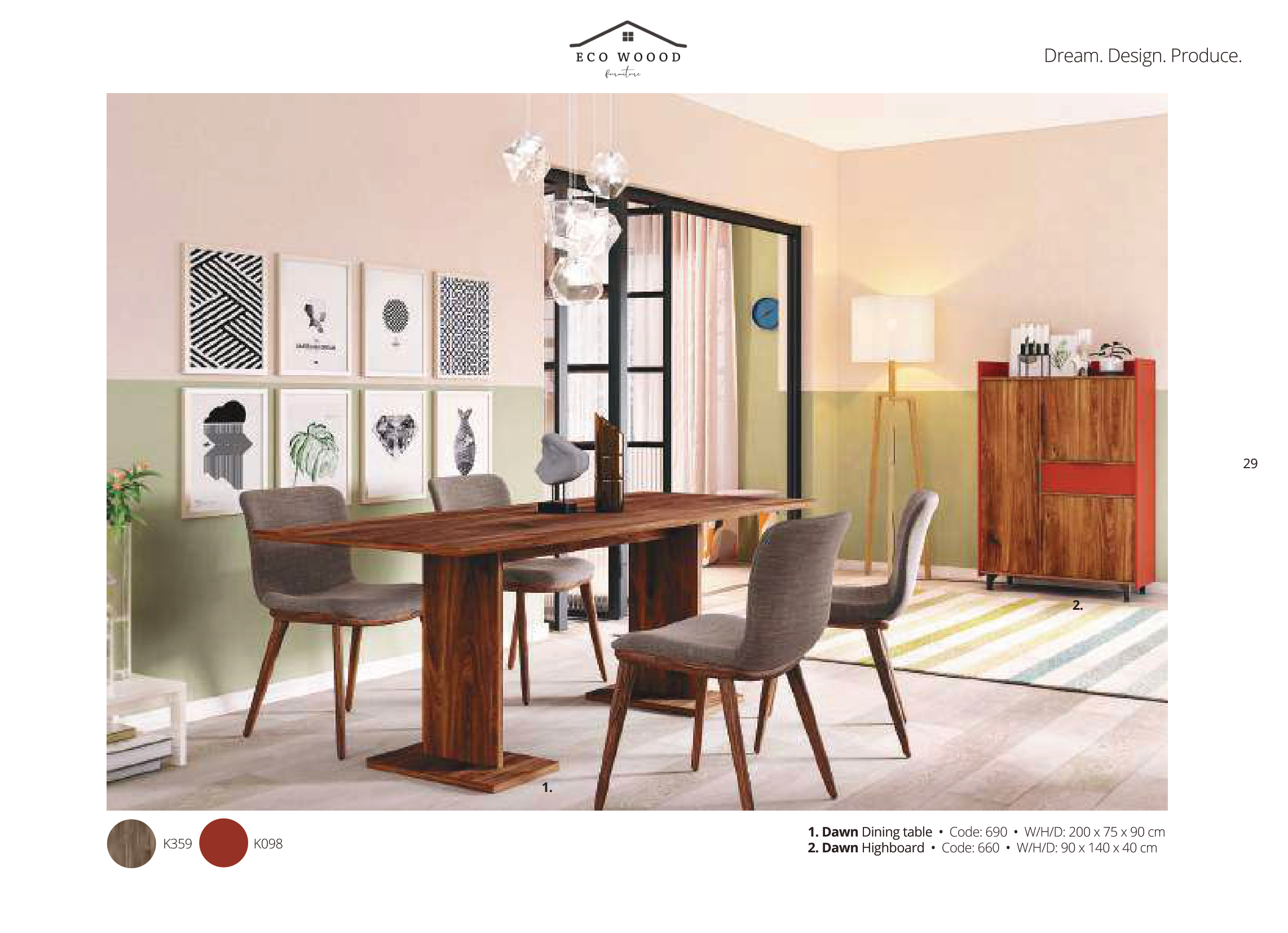 Dawn Dining Room Collection