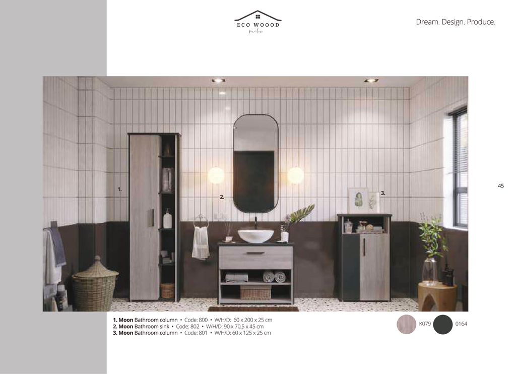 Moon Bathroom Collection